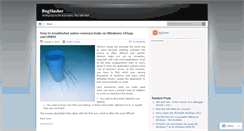 Desktop Screenshot of bugslasher.net